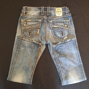 Rock Revival Mens Jeans Destin Boot Cut 33